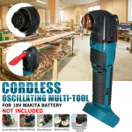 6 kiirust reguleeritav juhtmeta v&otilde;nkuv mitme t&ouml;&ouml;riistaga muutuva kiirusega renoveerija puidut&ouml;&ouml;tlemist&ouml;&ouml;riist 18 V Makita aku jaoks