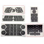 Mercedes Benz C klass W204 C180 C200 C220 C300 2007 2014 auto rooliratta ukseluku akna vahelduvvoolu nupu remondi kleebis Style A