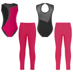 Lapsed, t&uuml;drukud, uisutamine v&otilde;imlemine, varrukateta kividest dekoratiivtrikood s&auml;&auml;ristega tantsutreeninguks 5-6 Years must/punane