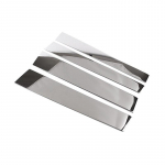 Ukseakna kroompostid, katted, autotarvikud Toyota Tundra Crew Max kabiini/topeltkabiini jaoks 2007-2018 2019 2020 2021