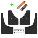 Auto poriklapid Suzuki Jimny Sierra JB64 JB74 porikaitsed pritsmekaitsed poritiibad eesmised taga auto must