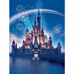 Castle Ever Moment Teemantmaali komplekt Dekoratiivsed Maalid Pildid Teemandid 5d Kiire kohaletoimetamine Mosaiik Tikand t&auml;is Full Round 20x30CM