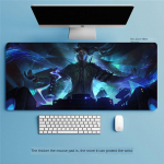 Hiirematt Liiga suur kontori kiirklahv Integreeritud lukk Paksendatud Kohandatud Hea v&auml;limusega &otilde;pilasarvuti E-spordi lauamatt 1000x500x3mm