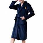 Meeste &ouml;&ouml;s&auml;rgi taskud k&uuml;lmumisvastased p&otilde;lvedeni paksendatud pl&uuml;&uuml;s Meeste &ouml;&ouml;s&auml;rgi r&uuml;&uuml; pidžaamad kodukandmine L tumesinine v&auml;rv