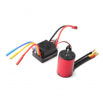 2300KV harjadeta mootor 3650 veekindel mootor koos 60A harjadeta ESC 2-3S Lipo 5,8V 3A BEC 1/8 jaoks 2300kv motor and 60A esc mitmev&auml;rviline