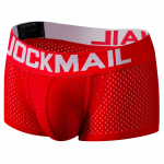 JOCKMAIL v&otilde;rgust kiiresti kuivavad p&uuml;ksid meeste bokserp&uuml;ksid j&auml;&auml;siid hingav noorte nelinurksed p&uuml;ksid meeste kaitsep&uuml;ksid tide M punane