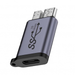 Adapterid Micro-USB-adapteriks Kiire &uuml;hilduvus andmeedastusega v&auml;lised k&otilde;vakettad Adapterid-C-t&uuml;&uuml;pi mobiiltelefonid hall