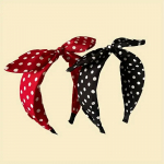 2tk Moodne s&otilde;lmitud peapael, vintage t&auml;pilised elemendid punased ja mustad j&auml;nkuk&otilde;rvade aksessuaarid, juukseaksessuaarid, kingitused p&uuml;hadeks