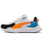 Puma Wild Rider Rollin - Valge Oranž Helendav Meeste Tennised 381517-03 36