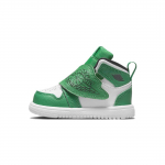 Air Jordan Sky Jordan 1 TD Lucky Green Beebi tossud Must Valge BQ7196-301 25