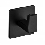 1 tk mustad isekleepuvad seinakonksud v&otilde;tmete riputamiseks riidepuu uks hommikumantel konks riidenagi k&auml;ter&auml;tikuhoidja vannitoatarvikud must