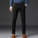 Polsterdatud ja paksendatud lahtised sirged s&uuml;gisp&uuml;ksid Mitmek&uuml;lgsed meeste Korea versioon S&uuml;gis- ja talvesoojad meeste vabaaja p&uuml;ksid Meeste trend 28