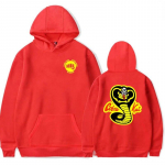 Uued S&uuml;gisesed Cobra Kai Kapuutsiga Pusad Unisex Harajuku Hip Hop Kapuutsiga Vabaaja Kapuutsiga Fliis S&uuml;gis Talv Pullover Streetwear L