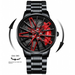 SVJ Modifitseeritud Rotary Rummu k&auml;ekell Kolmem&otilde;&otilde;tmeline &otilde;&otilde;nes Gini auto sepistatud meeste k&auml;ekell kvartskell