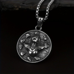 Meeste mood Kaelakee Ripats Aksessuaarid Vintage gooti punk stiilis Monster Skull Ehted Meeste kingitus