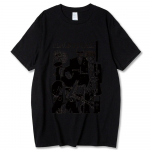 Black Stones NANA Osaki Vintage T-s&auml;rk Kingiidee Unikaalne puuvillane Unisex T-s&auml;rk Uus T-s&auml;rk naiste topid Unisex L