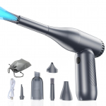 K16 mini kaasaskantav turbiiniga f&ouml;&ouml;n, 65 W harjadeta mootor, 90000 RPM 4000 Pa imemisv&otilde;imsus, 4 hall