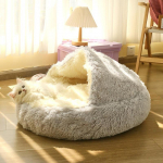 Koerte kennel Talvine soe koeravoodi V&auml;ikesed ja keskmise suurusega koerad Teddy Nest Four Seasons universaalsed talvemudelid Kassipesa Koerte magamisalus Lemmikloomatarbed M-5kg pet hall