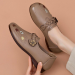 Naiste Penny Loafers Klassikalised Slip On Kingad Mugavad Kleitjalatsid Vabaaja kontorijalatsid Autos&otilde;idukingad Kerged kunstnahast lamedad kingad naistele 35（for 34）
