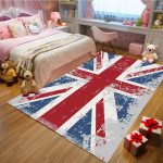 Multikas Roosa &Uuml;kssarvik 3D-print Vaip Beebi Roomamis Telkimismatt Laste Toa M&auml;nguala Vaibad Lapse Magamistoa M&auml;nguvaibad Elutoa jaoks 140x200cm