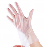 100 tk/karp toidukvaliteediga &uuml;hekordsed TPE l&auml;bipaistvad kindad Multifunktsionaalsed majapidamises kasutatavad ekstraheeritavad paksendatud &uuml;hekordsed kummikindad