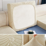 Uus Jacquard diivanipadja kate Venitav eemaldatav diivani kate Palus diivanikatted pestav Funda elastne diivani istmekate Back Cushion Cover veinipunane v&auml;rv