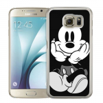 Coque Samsung Galaxy S4 : Mickey Noir Blanc