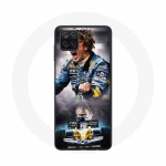 Samsung Galaxy A12 Case Formula 1 Fernando Alonso F1 draiver