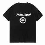 Tokio Hoteli T-s&auml;rgid Rock Band Graafilise tr&uuml;kiga T&auml;navar&otilde;ivad Unisex Naiste Mood Suured l&uuml;hikeste varrukatega T-s&auml;rgi T-s&auml;rgid Lahedad top T-s&auml;rgid S