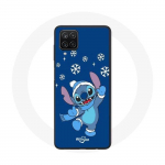 &Uuml;mbris Samsung Galaxy A22 4G Stitch lumi j&otilde;ulusinine