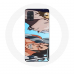 Coque pour Samsung Galaxy A51 Oden Et Rayleigh One Piece Anime Manga