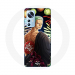 &Uuml;mbris Xiaomi Mi 12/12X One Piece Merry Christmas Zoro Anime Manga jaoks