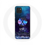 Coque pour Samsung Galaxy A03 Exo Groupe K-pop Logo we are one