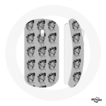 Juhtmeta hiire kuju hall taust