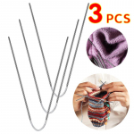 3tk &uuml;mmargused kudumisvardad kudumisvardad metallist kaabel &uuml;mmargused kudumisvardad, kudumisvardad beebidele, varrukad, sokid, tarvikud 5mm-3Pcs