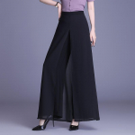 Suvised &scaron;ifoonist pikad p&uuml;ksid, naiste t&auml;navariided, vabad &uuml;hev&auml;rvilised k&otilde;rge v&ouml;&ouml;kohaga laiad p&uuml;ksid punased must 28 must