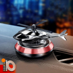 Helikopteri Kujuline P&auml;ikeseenergial t&ouml;&ouml;tav Aroomidifuuser Auto Kaunistused Alumiiniumsulam P&auml;ikeseenergial P&ouml;&ouml;rlev Lennuk Auto Tarvikud