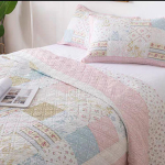 Princess Style T&auml;ispuuvillane Patchwork K&otilde;ik hooaja universaalne voodikate, puhtast puuvillast konditsioneeritud voodipesu, maakoha voodipesu, suvine 150*200
