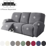 1/2/3 Kohaline Jacquard Reguleeritav Diivanikate Veniv &Uuml;hev&auml;rviline Tugitoolikatted Elutuba Lazy Boy Diivanikatted funda sofa