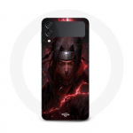 Coque Samsung Galaxy Z Flip3 itachi uchiwa anime 3D fanart