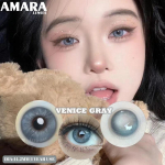 AMARA v&auml;rvilised kontaktl&auml;&auml;tsed silmadele Siniste silmade v&auml;rvilised rohelised l&auml;&auml;tsed Korea mood hallid l&auml;&auml;tsed kaunid pupillid aastas 2 tk/paar VENICE-GRAY