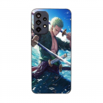 Coque Maniacase pour Samsung Galaxy A52 5g One Piece Roronoa Zoro ep&eacute;e manga anime must