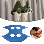 Lemmikloomade hooldamise v&otilde;rkkiik Koera rippuvad rakmed turvakoti hoidik k&otilde;rva trimmimiseks Black S