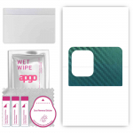 apgo Protective Skin Sticker for the back compatible with Oppo Find X3 Pro Lensman, Wrap Film, Foil, Vinyl - Pattern Carbon Chameleon CAKA1