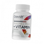 Vitamiinikompleks magneesiumiga, Magnez Max pluss vitamiin, Ostrovit (36250038) 60tab