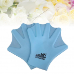 1 paar silikoonist ujumiskindaid. (T&auml;iskasvanu, taevasinine)