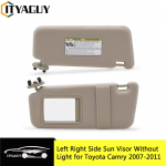 Juhi Reisijapoolne P&auml;ikesesirm Ilma Valgustuseta Toyota Camry jaoks 2007 2008 2009 2010 2011 74310-06750-E0 74320-06780-B0 Passage Side