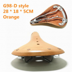 G98 Retro Vintage jalgrattasadul Puhast veisenahast K&auml;sitsi valmistatud iste Custion Bike Sport Sadul Jalgratta Sadul Bike Seade