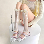 Naised Naised s&auml;&auml;re keskosa sokid, varrukad, pits, p&auml;ikesekaitse, v&ouml;&ouml;rihm, varrukad, s&otilde;rmedeta kindad, Kawaii