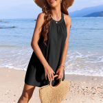 Naiste varrukateta rannakleit, bikiinid L must